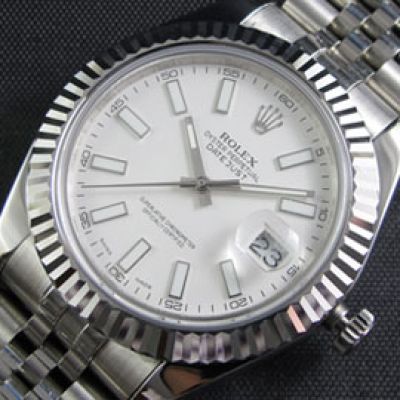 Fake Rolex Datejust II Watch White Dial DJ II 41mm Watch